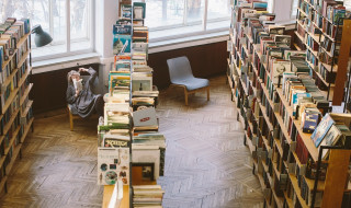 Canva Woman Reading in Library Kopie